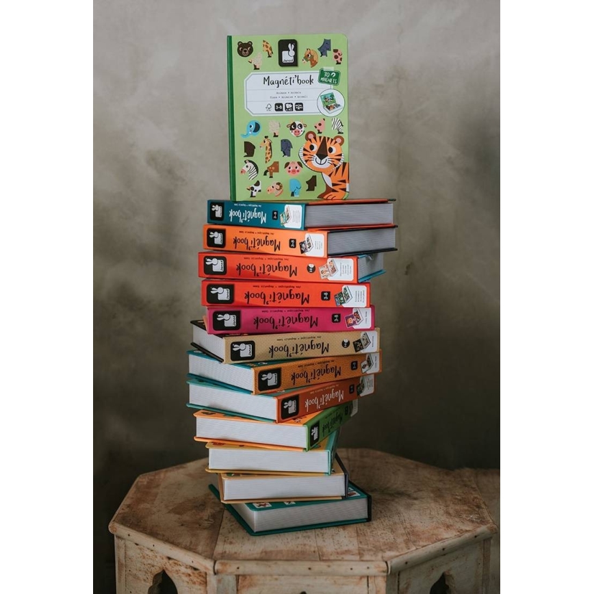 Janod - Magneettinen interaktiivinen setti MAGNETIBOOK eläimet