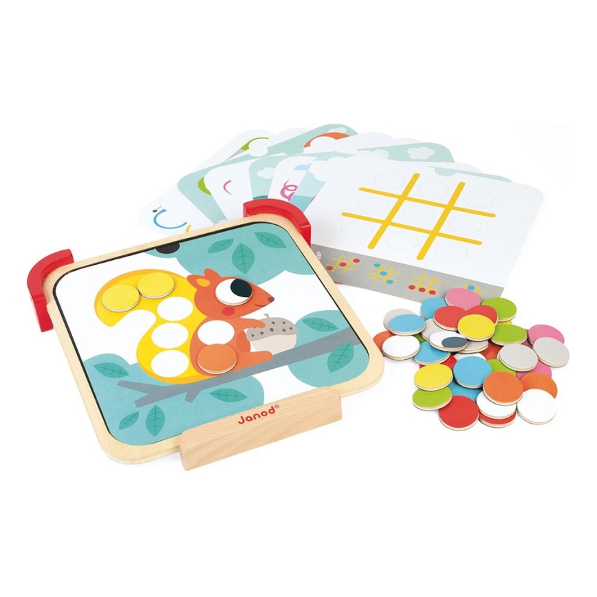 Janod - Magneettinen palapeli LEARNING TOYS