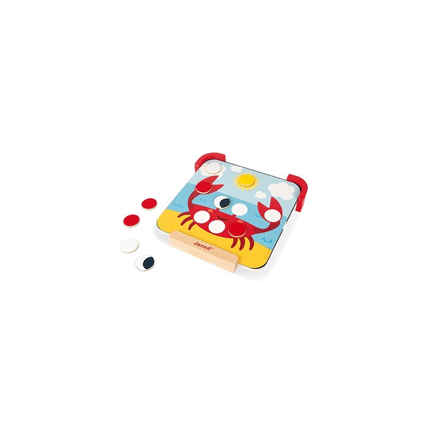 Janod - Magneettinen palapeli LEARNING TOYS