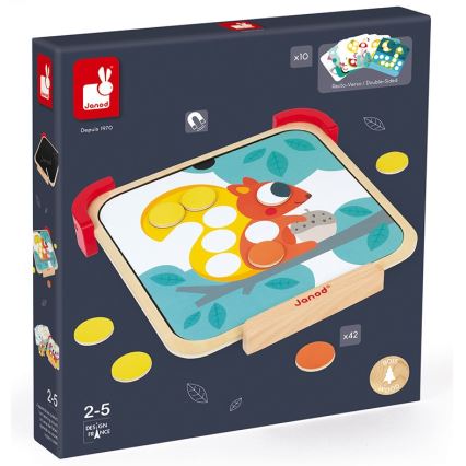 Janod - Magneettinen palapeli LEARNING TOYS