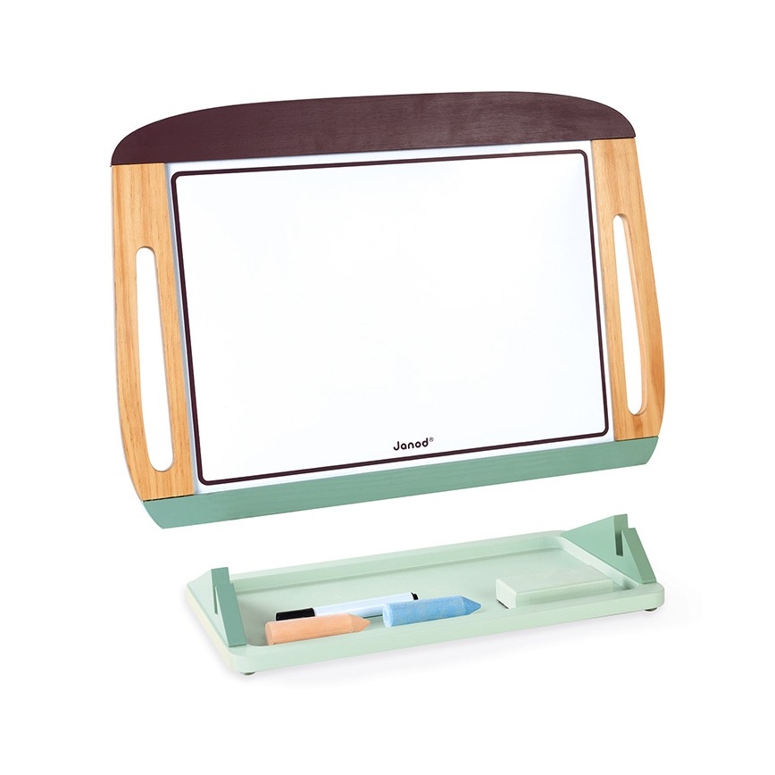 Janod - Magneettinen pöytälevy vihreä/ruskea