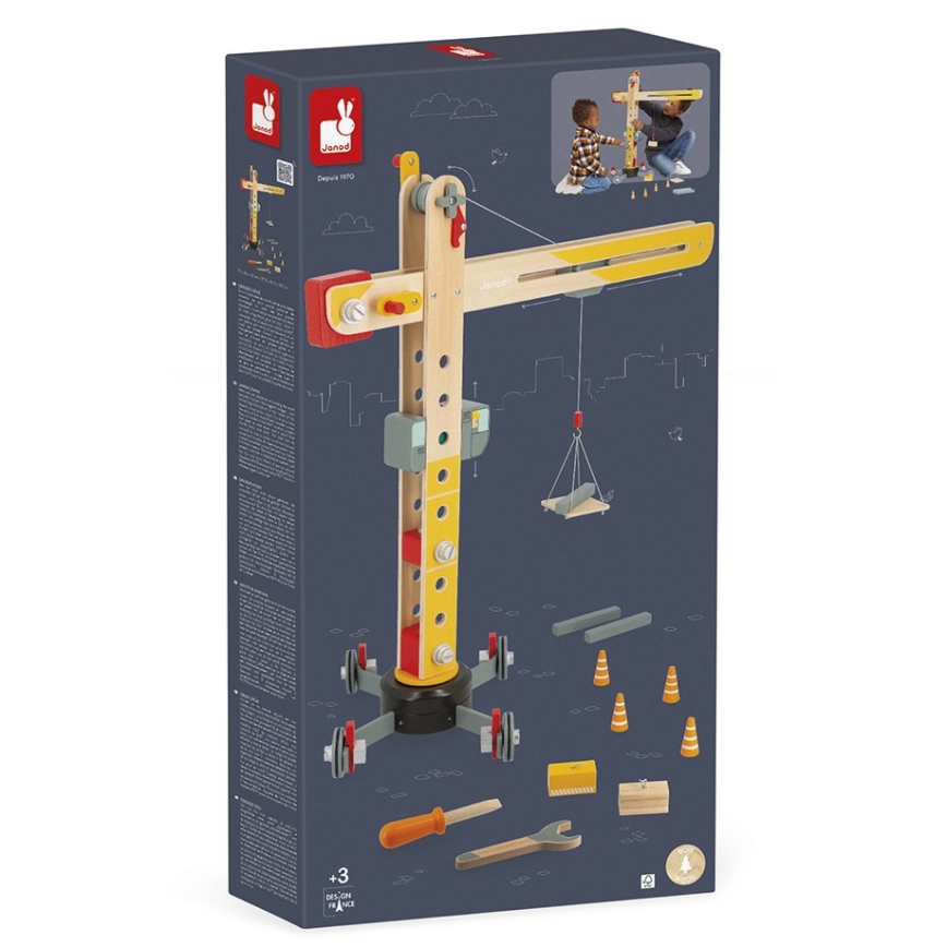 Janod - Puinen nosturi BOLID