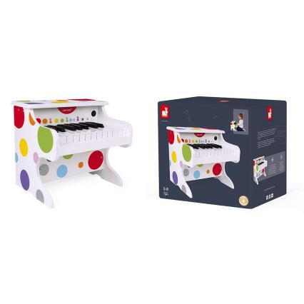 Janod - Sähköpiano CONFETTI 4xAA