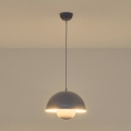 JARDEN-riippuvalaisin johdolla, 1xE27/15W/230V, harmaa