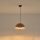 JARDEN-riippuvalaisin köydellä, 1xE27/15W/230V, ruskea