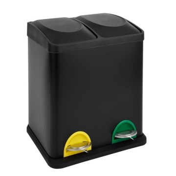 Jäteastia lajittelujätteelle 30 l musta