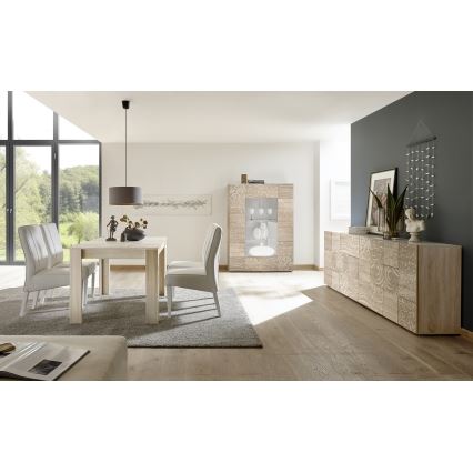 Jatkettava ruokapöytä ARIA sonoma-tammi