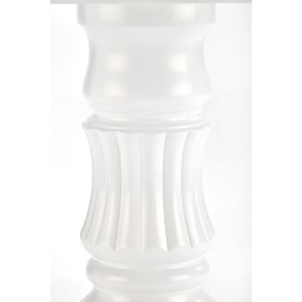 Jatkettava ruokapöytä WILLIAM valkoinen