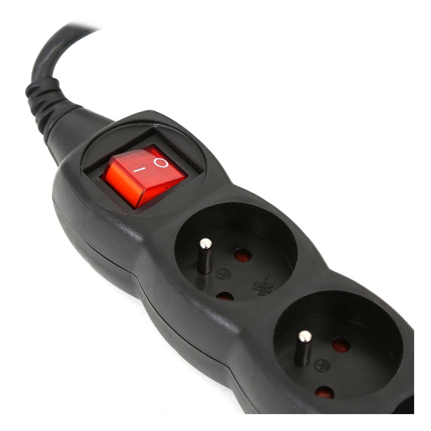 Jatkojohto kytkimellä 5Z Type E 3m musta