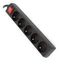 Jatkojohto kytkimellä 5Z Type E 5m musta