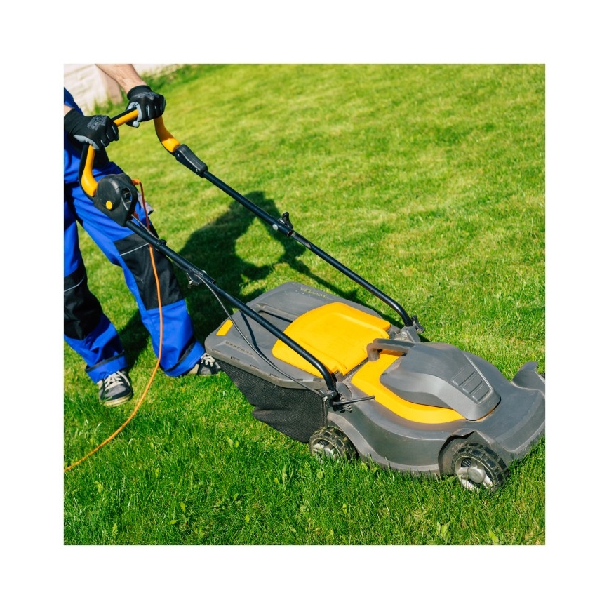 Jatkojohto LINEA G, 1 pistorasia, 15 m, oranssi