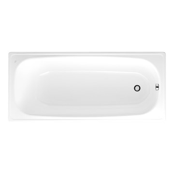 JIKA H2340600000001 - Kylpyamme RIGA 160x70 teräs/valkoinen