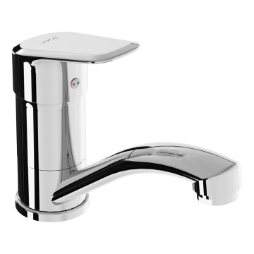 JIKA H3512E10042201 - Keittiöhana LYRA 14,3 cm kiiltävä kromi