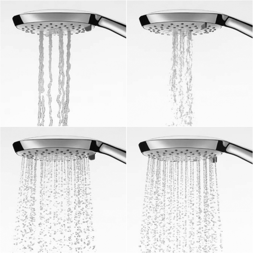 JIKA H3611X30044711 - Käsisuihku CUBITO kiiltävä kromi