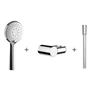 JIKA H3651X00043621 - Suihkusetti CUBITO kiiltävä kromi