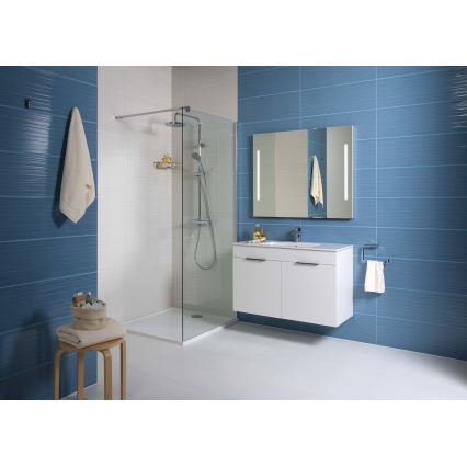 JIKA H4536011763001 - Kylpyhuonekaappi pesualtaalla CUBE 60,7x65 cm valkoinen