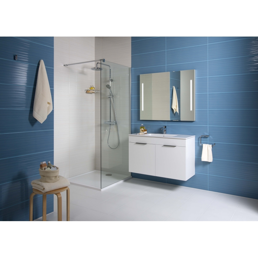 JIKA H4536011763001 - Kylpyhuonekaappi pesualtaalla CUBE 60,7x65 cm valkoinen