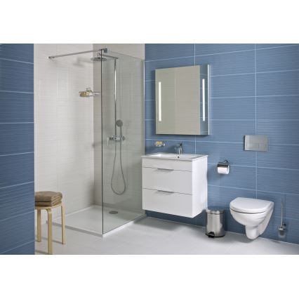 JIKA H4537621763001 - CUBE 80 cm valkoinen allaskaappi pesualtaalla