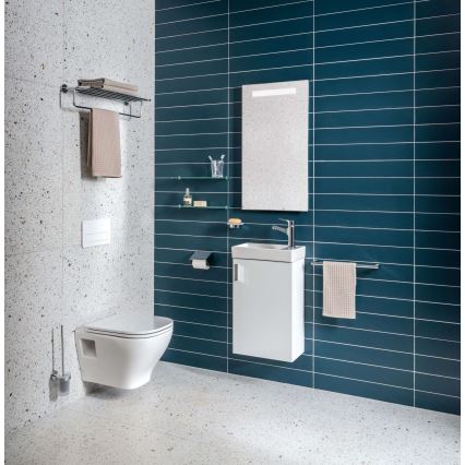 JIKA H45J5111753001 - Kylpyhuoneen kaappi pesualtaalla PETIT 58,5x38,6 cm valkoinen