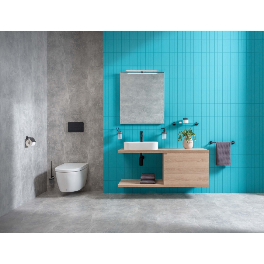 JIKA H8183620001111 - ASTRA 50x40 cm tasoon asennettava pesuallas, keramiikka/valkoinen