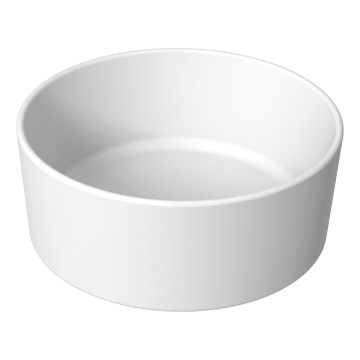 JIKA H8184200001121 - Upotasonallas CUBITO tasolle, halkaisija 40 cm, keramiikka/valkoinen