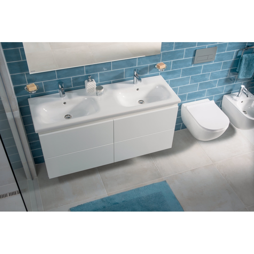 JIKA H8667140000001 - Seinään asennettava WC MIO, keraaminen/valkoinen + WC-istuimen kansi SoftClose MIO, duroplasti/valkoinen
