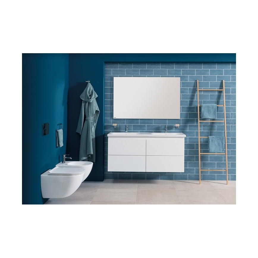 JIKA H8667140000001 - Seinään asennettava WC MIO, keraaminen/valkoinen + WC-istuimen kansi SoftClose MIO, duroplasti/valkoinen