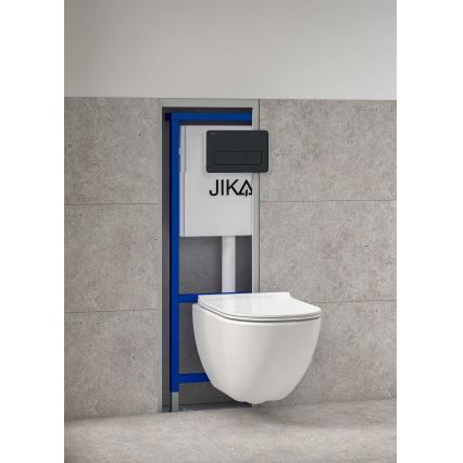 JIKA H8956520000001 - Upotettava moduuli seinään asennettavalle WC:lle, jossa bidet-valmius