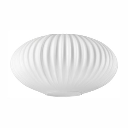 Johdollinen riippuvalaisin HECTOR 1xE27/15W/230V valkoinen/messinki halkaisija 25 cm