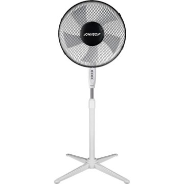 JOHNSON - Lattiatuuletin COLONNA 45W/230V halkaisija 43 cm musta/valkoinen