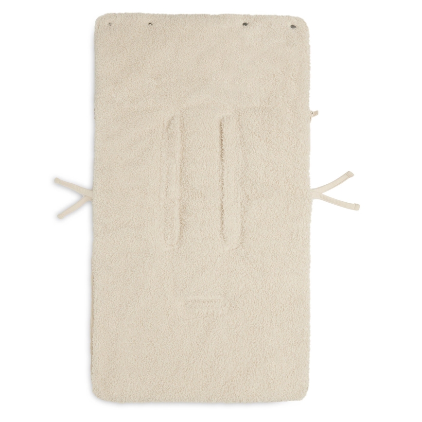 Jollein - Istuinpussi autoon BOUCLE 42x82 cm Boucle Naturel