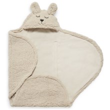 Jollein - Kapalohuopa fleece Bunny 100x105 cm Nougat