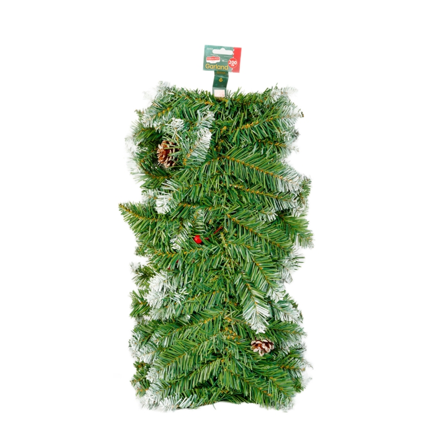 Joulukoriste GIRLANDA 200 cm mänty