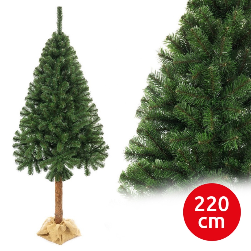 Joulukuusi rungolla 220 cm, kuusi