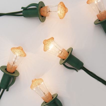 Jouluvaloketju LANTERN 12xE10/10,7m lämmin valkoinen Valmistettu EU