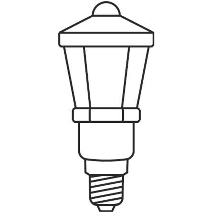 Jouluvaloketju LANTERN 12xE10/10,7m lämmin valkoinen Valmistettu EU