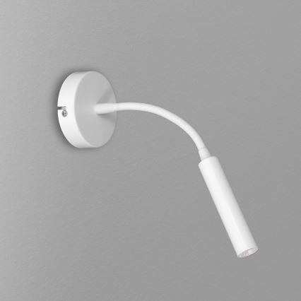 Joustava ARDEN-pöytävalaisin 1xG9/8W/230V valkoinen