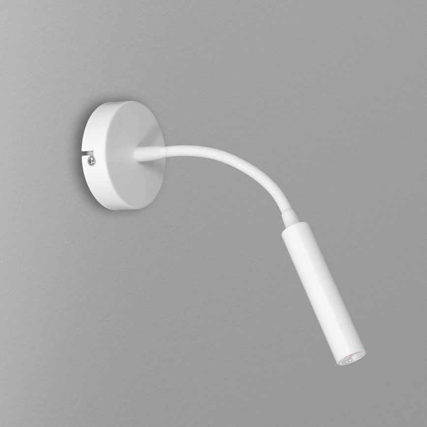 Joustava ARDEN-pöytävalaisin 1xG9/8W/230V valkoinen