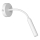 Joustava ARDEN-pöytävalaisin 1xG9/8W/230V valkoinen
