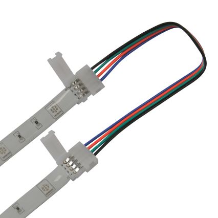 Joustava kaksipuolinen liite kohteelle RGB LED nauhat 4pin 10 mm