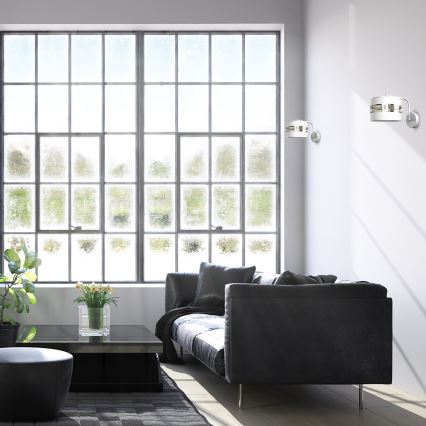 Joustava ULTIMO-valaisin 1xE27/60W/230V valkoinen