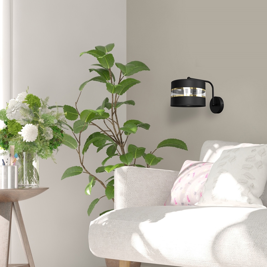 Joustava valaisin ULTIMO 1xE27/60W/230V musta