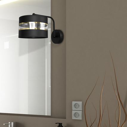 Joustava valaisin ULTIMO 1xE27/60W/230V musta