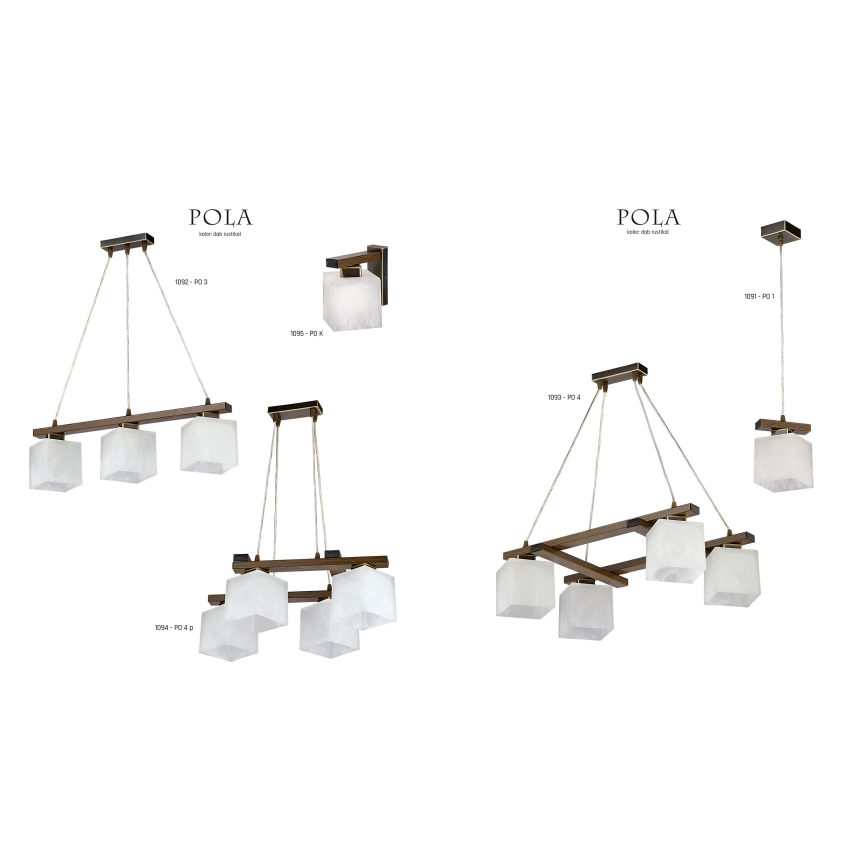 Jupiter 1094 - PO 4 p - Riippukattokruunu POLA 4xE27/60W/230V