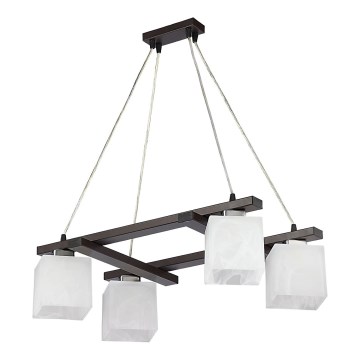 Jupiter 1098 - PO4 - Riippukattokruunu POLA 4xE27/60W/230V wenge