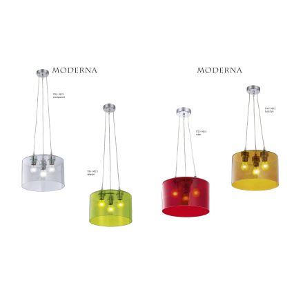 Jupiter 1113 - MD 3 - Riippuvalaisin MODERNA 3xE27/80W/230V