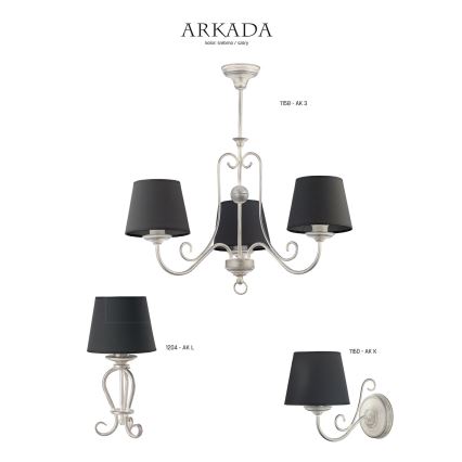 Jupiter 1160 - Seinävalaisin ARKADA 1xE27/60W/230V