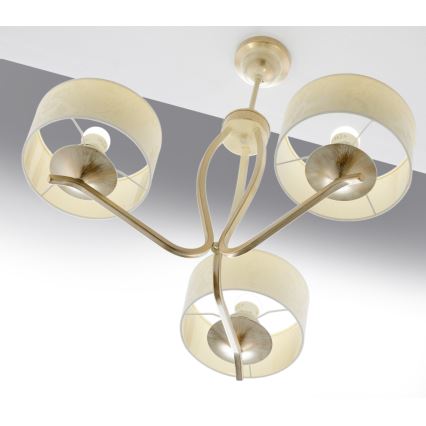 JUPITER 1274-KS3E - Varrellinen kattovalaisin KASZMIR 3xE27/60W