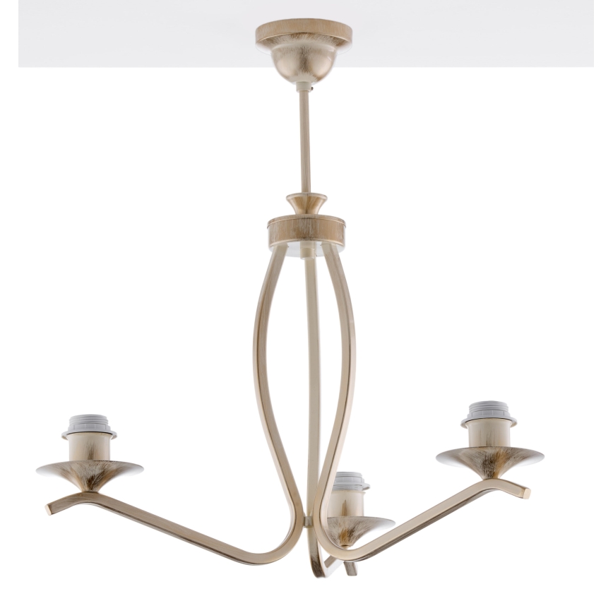 JUPITER 1274-KS3E - Varrellinen kattovalaisin KASZMIR 3xE27/60W
