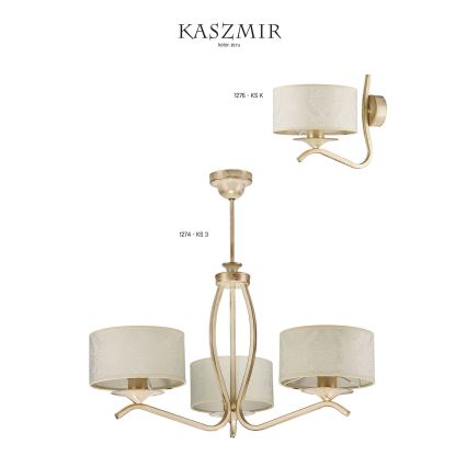 JUPITER 1274-KS3E - Varrellinen kattovalaisin KASZMIR 3xE27/60W